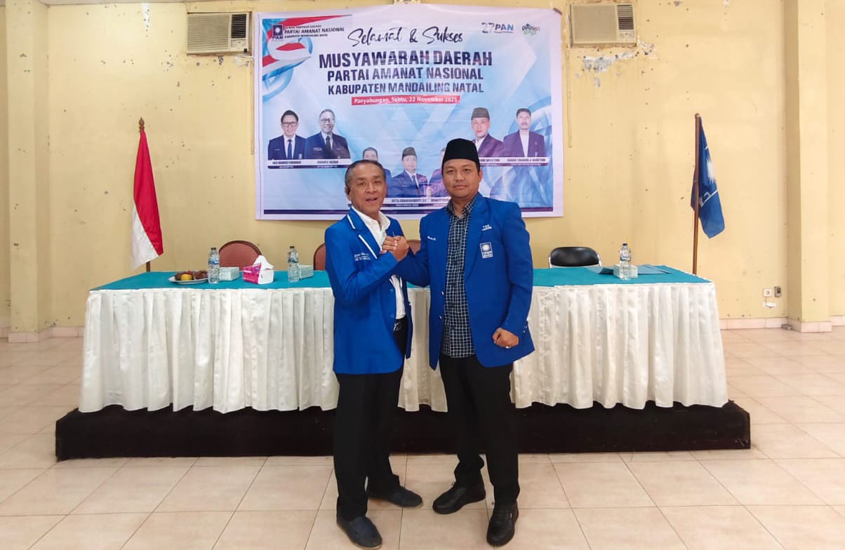 Lewat Aklamasi, Hatta Usman Rangkuty Resmi Pimpin DPD PAN Madina