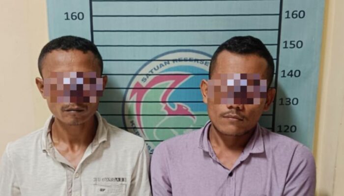 Polres Agara Amankan Dua Pria Miliki 2,31 Gram Sabu
