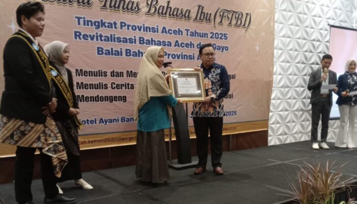Balai Bahasa Aceh Gelar FTBI Diikuti 160 Siswa SD/SMP