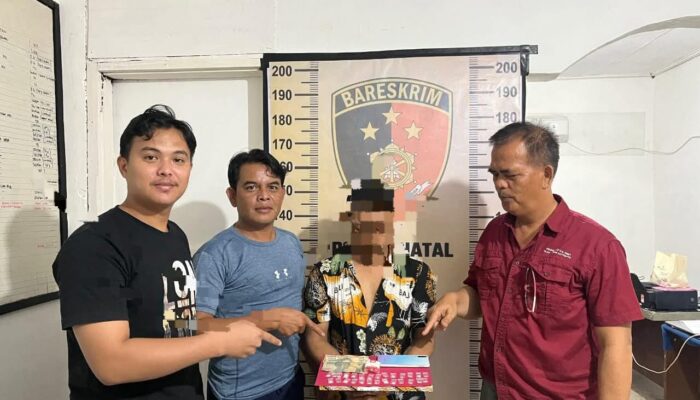 Polsek Natal Amankan Warga Bintuas Yang Simpan Sabu Di Bungkus Rokok