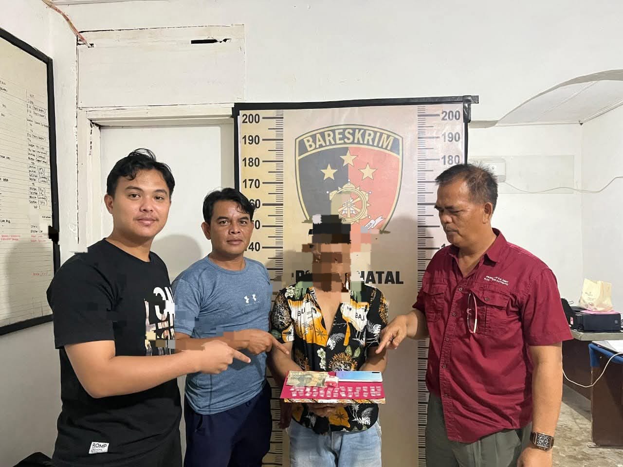 Polsek Natal Amankan Warga Bintuas Yang Simpan Sabu Di Bungkus Rokok