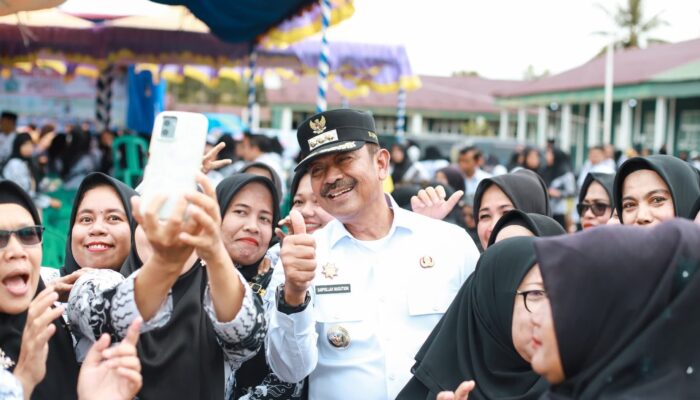 Bupati Madina Buka Porseni PGRI, 1.500 Guru dan Kepala Sekolah Hadir di Batahan
