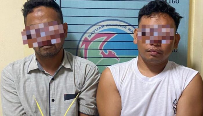 Satresnarkoba Polres Agara Ungkap Kasus Sabu Di Desa Perapat Hilir, Dua Tersangka Diamankan