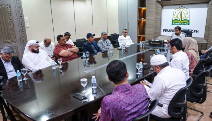 Mualem Fasilitasi Pertemuan SAM Airlines Dengan KATUHA, Bahas Umrah Langsung Via SIM