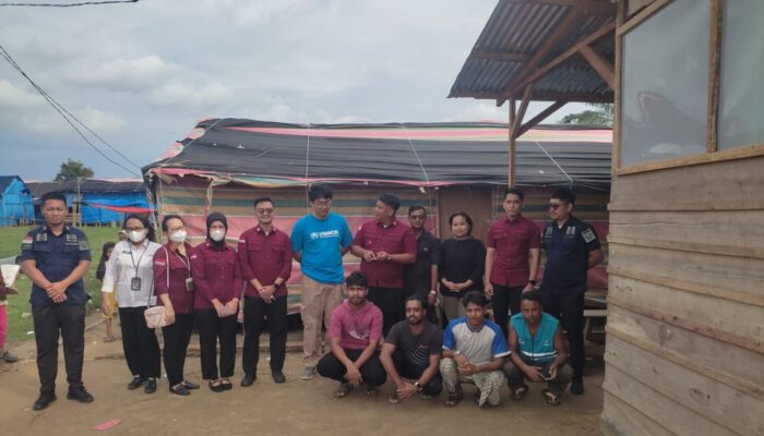 Kanwil Ditjen Imigrasi Sumut Dan Rudenim Medan Kordinasi Awasi Pengungsi Rohingya Di Langsa