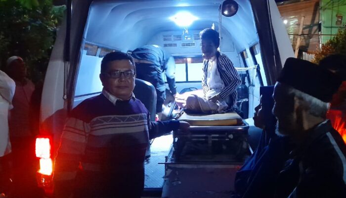 Pemkab Madina Rujuk Erni Hayati, Warga Sirangkap Penderita Tumor Mulut ke RS M. Jamil Padang