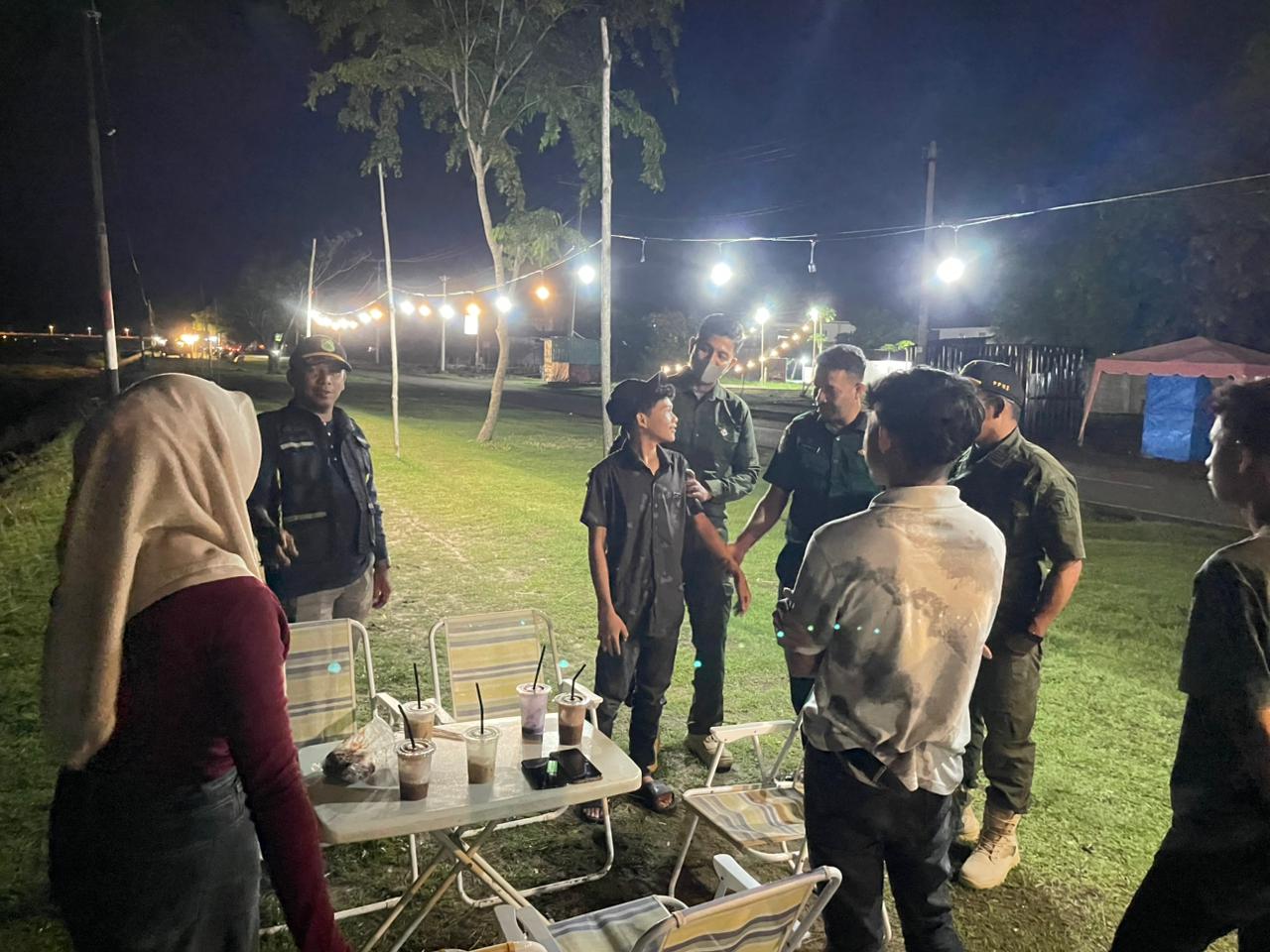 Cegah Pelanggaran Syariat, Satpol PP Dan WH Aceh Besar Kembali Gelar Patroli Malam