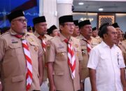 Pemkab Samosir Hadiri Pelantikan Pengurus Kwarda Sumut