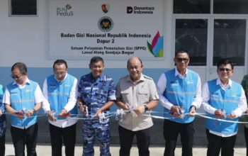 PT PLN (Persero) bersama Badan Gizi Nasional (BGN), dan TNI Angkatan Udara (AU) meresmikan bantuan fasilitas Dapur 2 Satuan Pelayanan Pemenuhan Gizi (SPPG) Lanud Atang Sendjaja di Kabupaten Bogor pada Jumat (21/11).