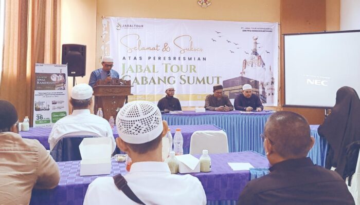 Jabal Tour Resmi Buka Cabang Sumut, Siap Layani Jamaah dengan Layanan Aman dan Penuh Cinta