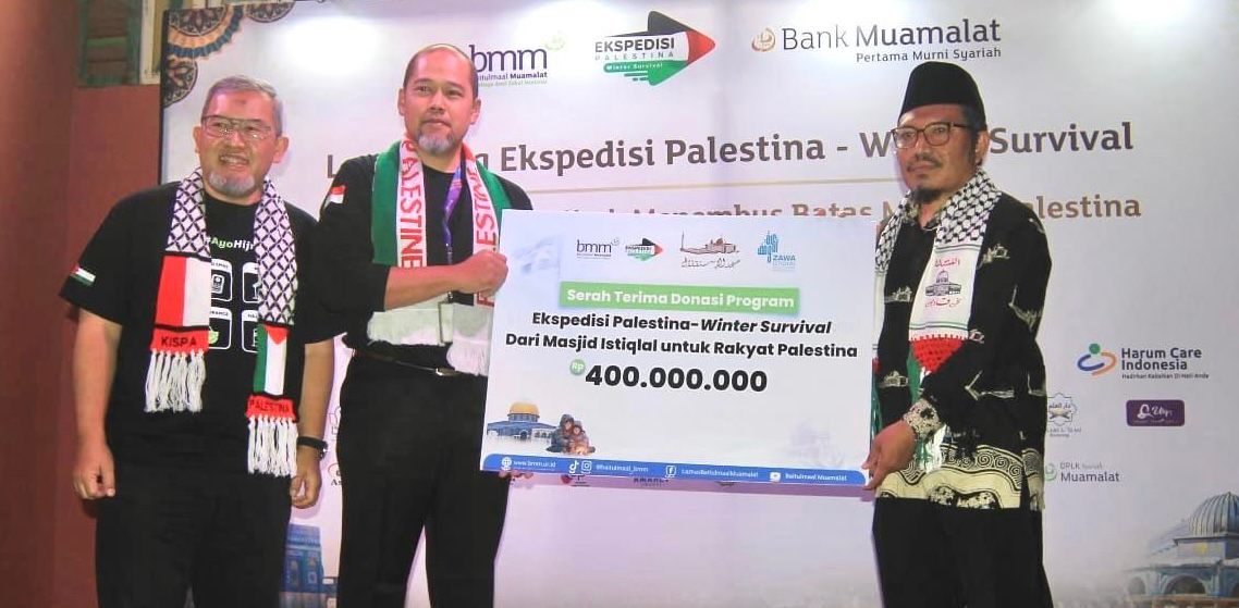 BMM Lanjutkan Program Ekspedisi Palestina Jelang Musim Dingin
