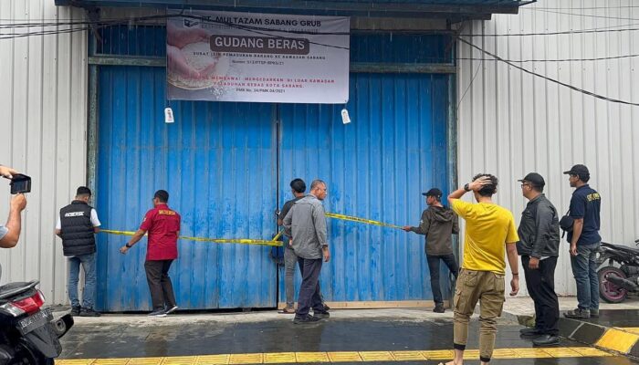 Segel 250 Ton Beras Impor Ilegal Di Sabang, Mentan Amran: Tidak Ada Alasan Untuk Impor