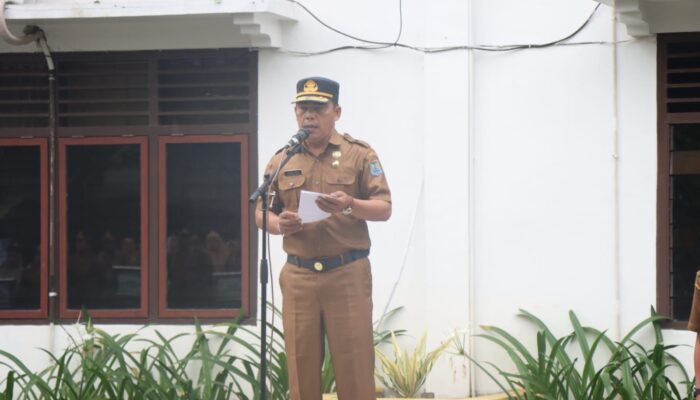 Pimpin Apel Gabungan Pemko Binjai, Asisten II Tekankan Tata Kelola Pemerintahan Yang Modern