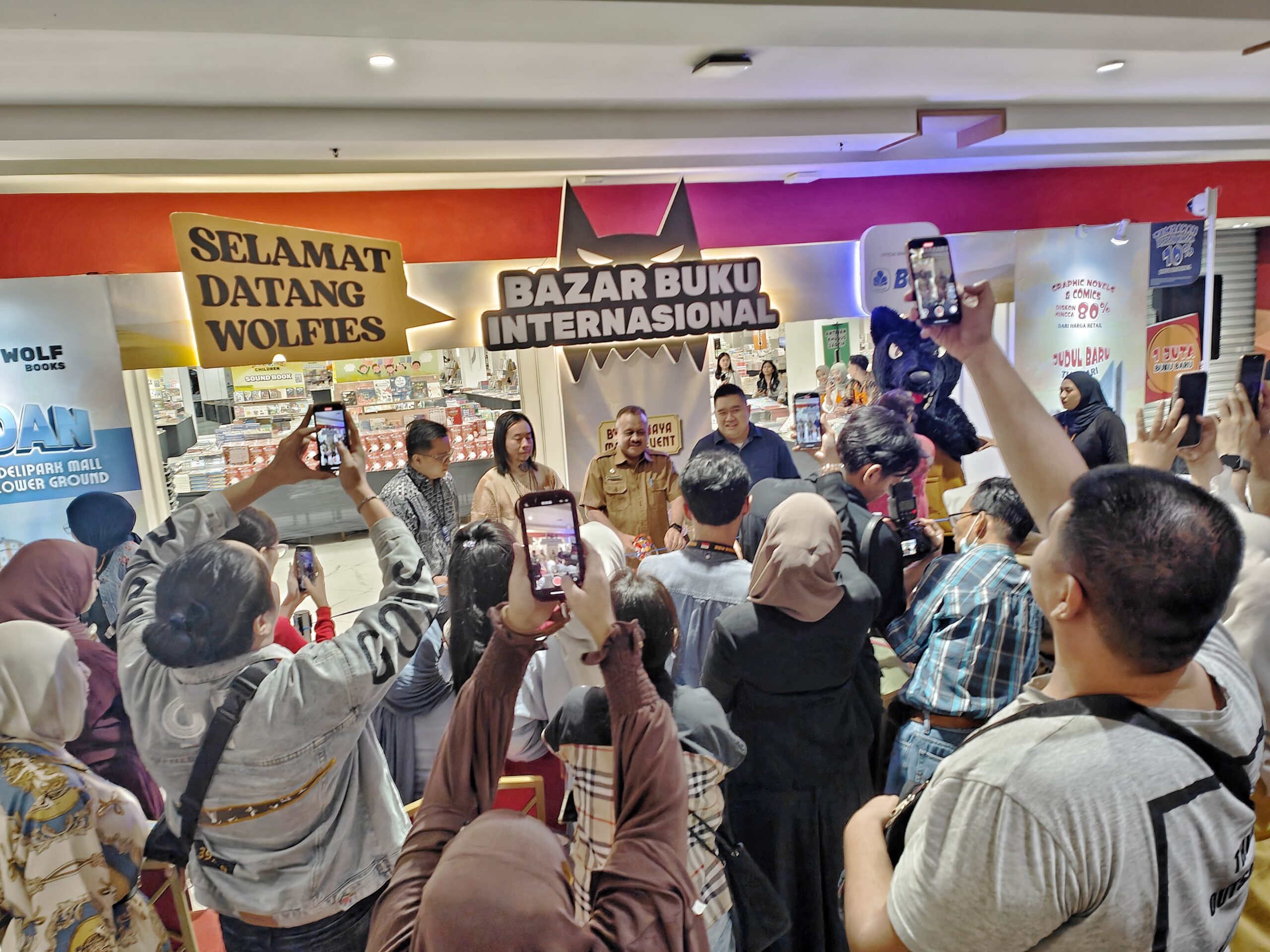 Resmi Dibuka! BBW Medan 2025 Kembali Hadir di Delipark Mall, Bawa 1 Juta Buku Baru