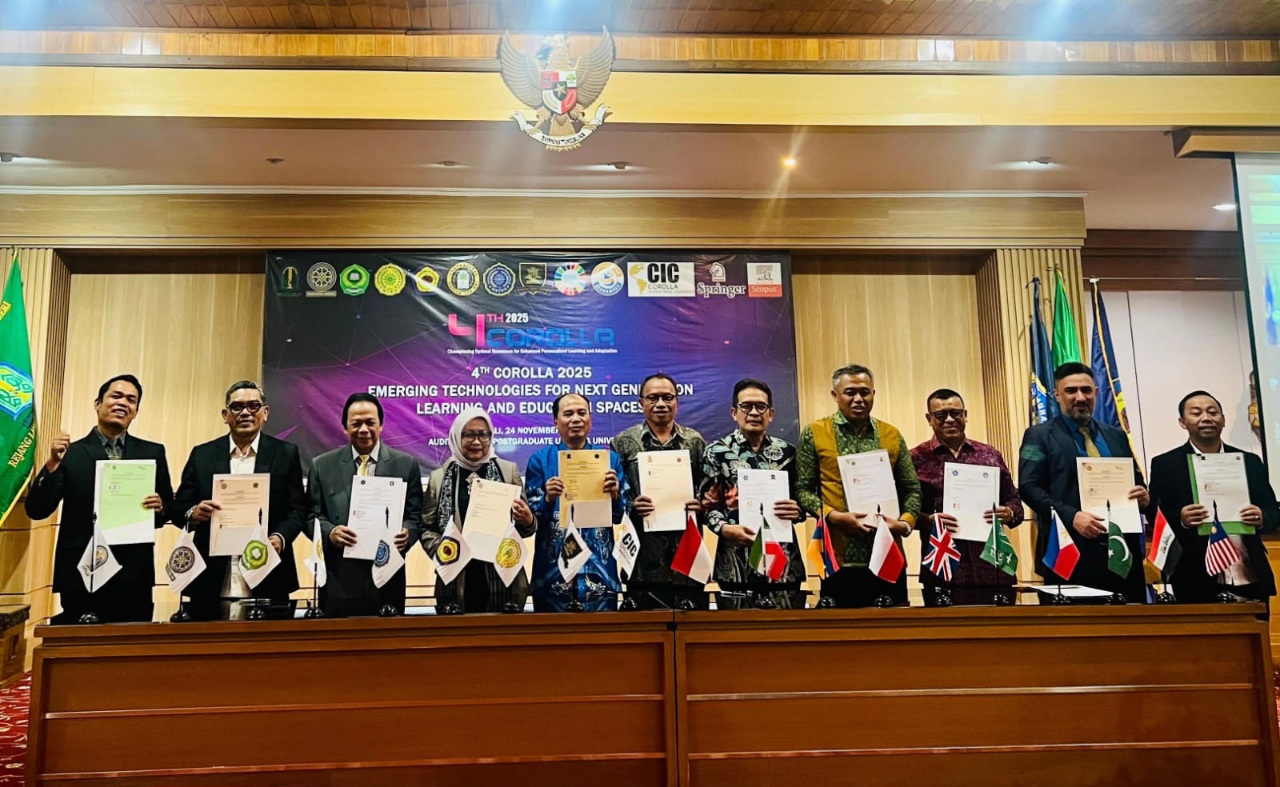 IAIN Langsa Tanda Tangani MoU Lintas Perguruan Tinggi Pada 4th CORROLA Di Bali