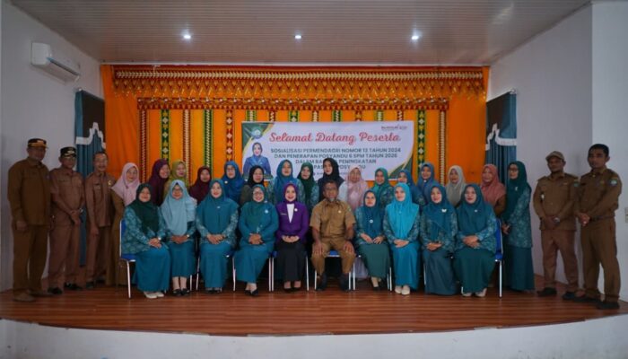 Ketua TP-PKK Abdya Dorong Penguatan Posyandu Lewat Sosialisasi Permendagri 13/2024