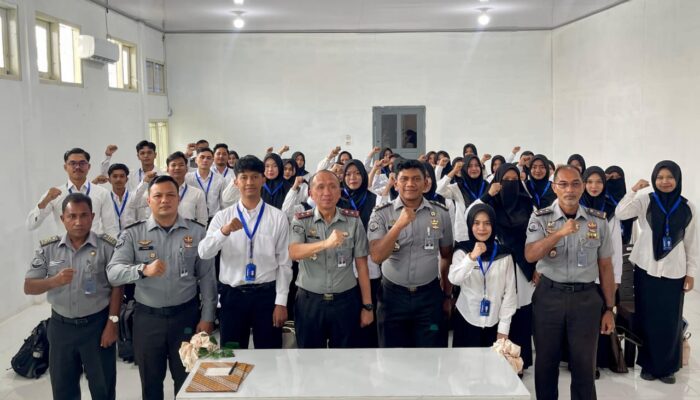 Kalapas Sambut Peserta Magang Kemnaker