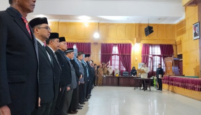 Wali Kota Langsa Rombak Komposisi OPD, 186 Jabatan Eselon II, III Dan IV Dilantik