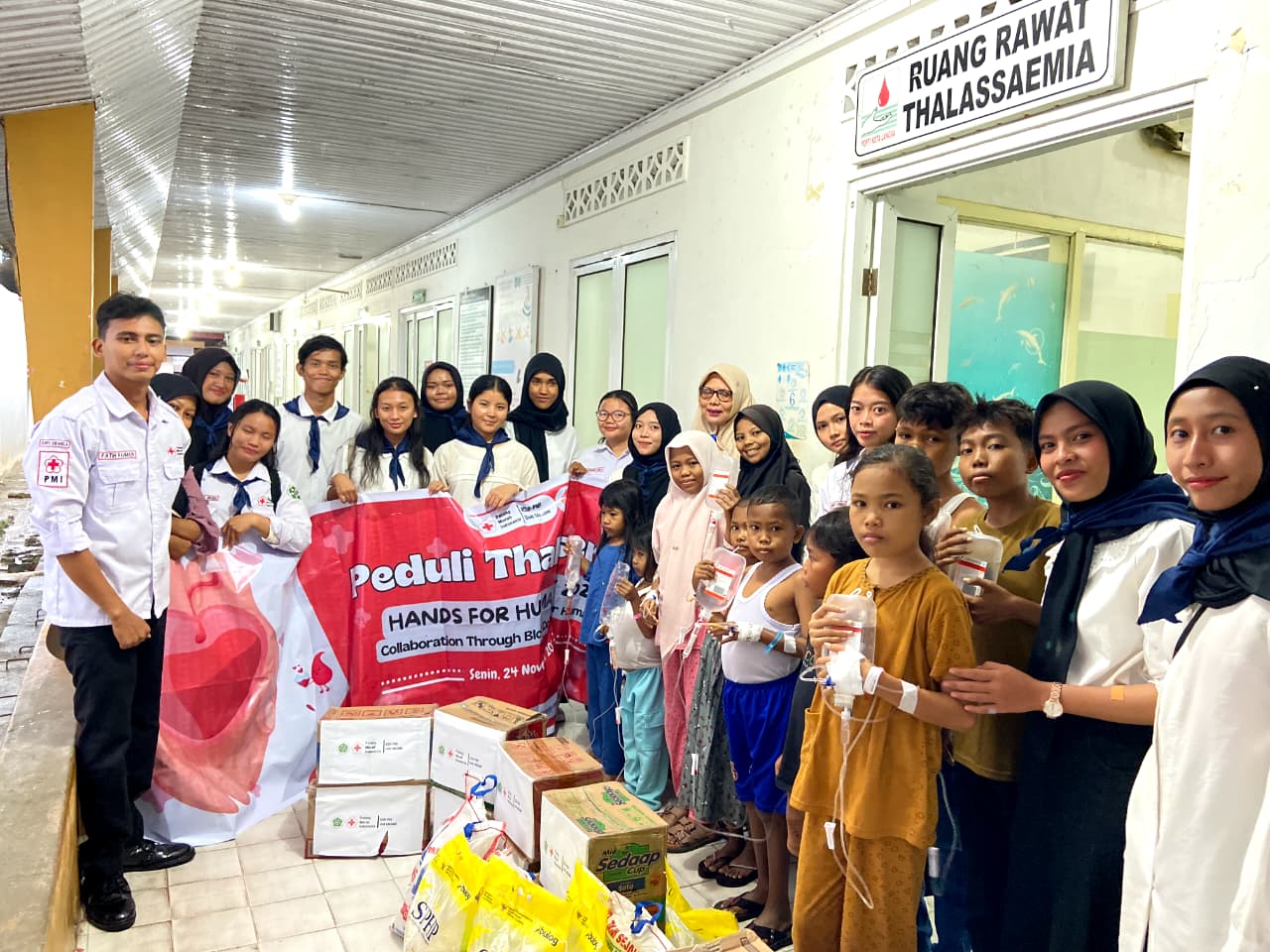 KSR PMI Unit Unsam Gelar Aksi Kemanusiaan Peduli Pasien Thalasemia