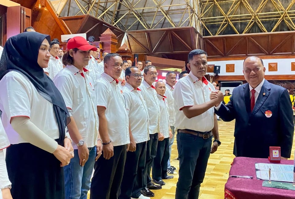 Marciano Lantik Pengurus KONI Aceh 2025–2029