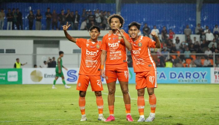 Persiraja Hajar Tim Lemah Sriwijaya Lima Gol