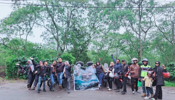 HPCI Medan Chapter Touring Road to Takengon, Tembus Hujan Lebat Gunung Salak, Solidaritas Jadi Kunci Keberhasilan