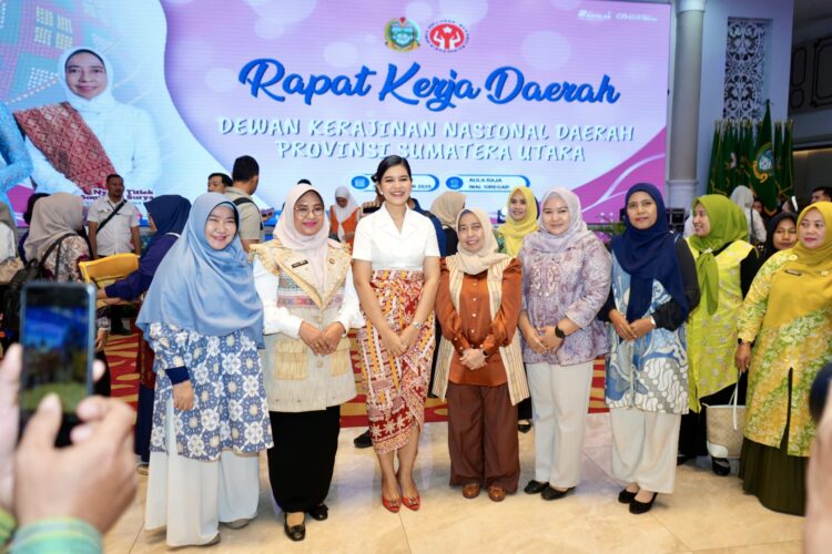 Ketua Dekranasda Kota Binjai Hadiri Rakerda Sumut, Kahiyang Ajak Perkuat Kolaborasi Majukan Wastra