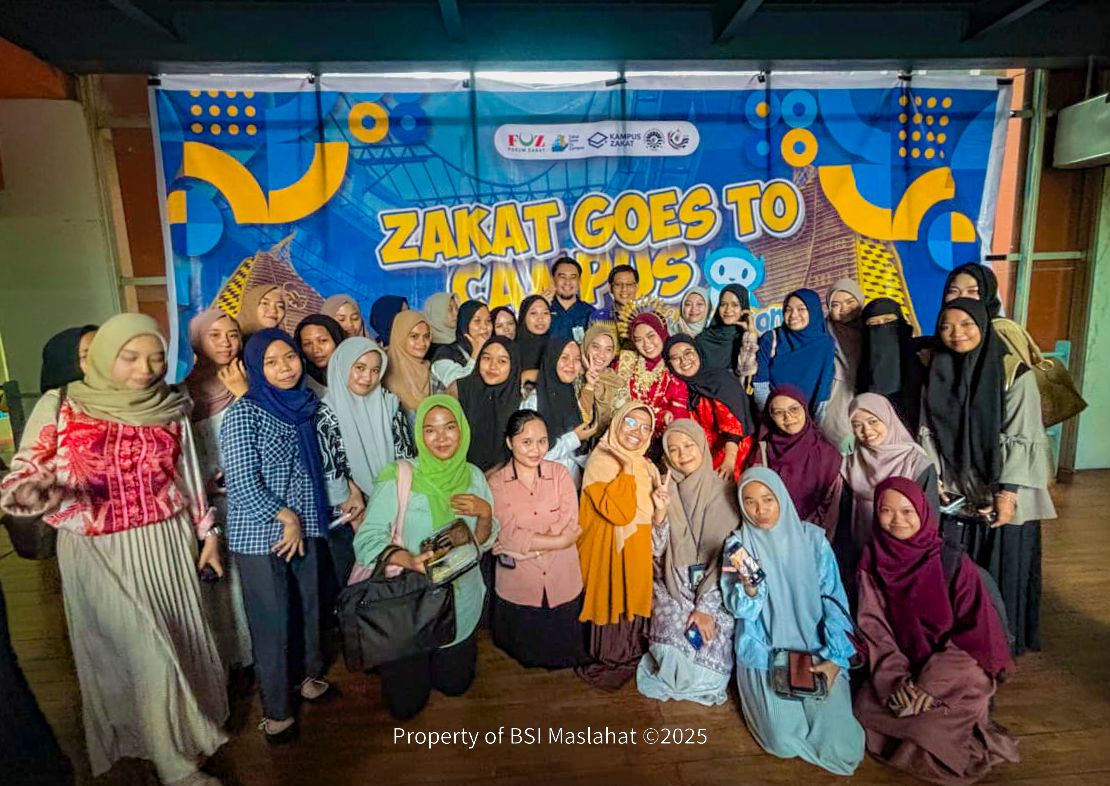 BSI Maslahat Bersama Forum Zakat Berikan Edukasi Literasi Zakat Untuk Gen-Z