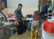 Hujan Disertai Angin, Pohon Tumbang Dan Banjir Mulai Genangi Dusun Bukit