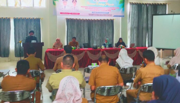 DPMP4 Abdya Latih Perencana Susun GAP Dan GBS