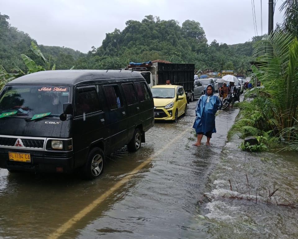 Jalan Nasional Mulai Terendam, Tujuh Kecamatan Di Aceh Singkil Terdampak Banjir
