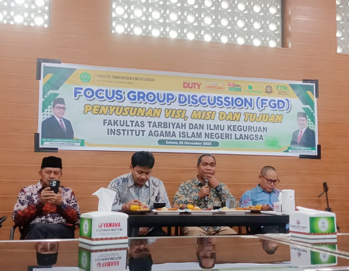 Warek I IAIN Langsa: Visi Adalah Janji Institusi