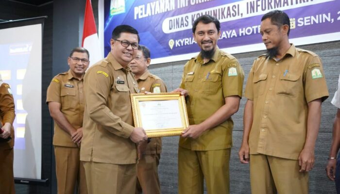 Dinas PUPR Aceh Raih Peringkat II Kualifikasi Sangat Baik Monev Pelayanan Informasi Publik 2025