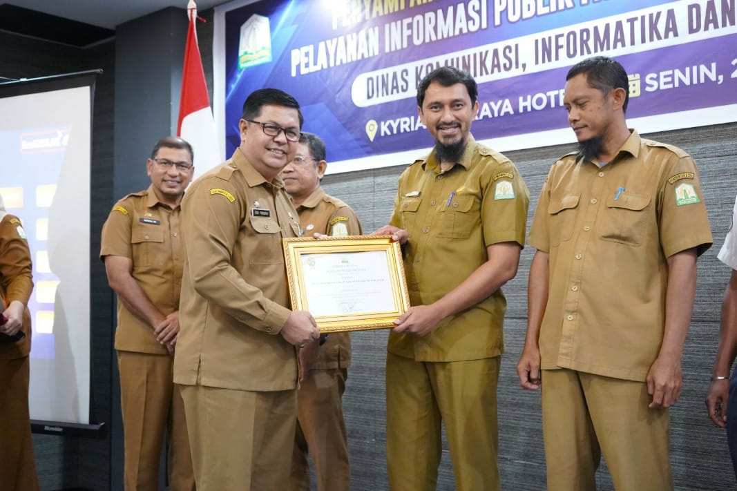 Dinas PUPR Aceh Raih Peringkat II Kualifikasi Sangat Baik Monev Pelayanan Informasi Publik 2025