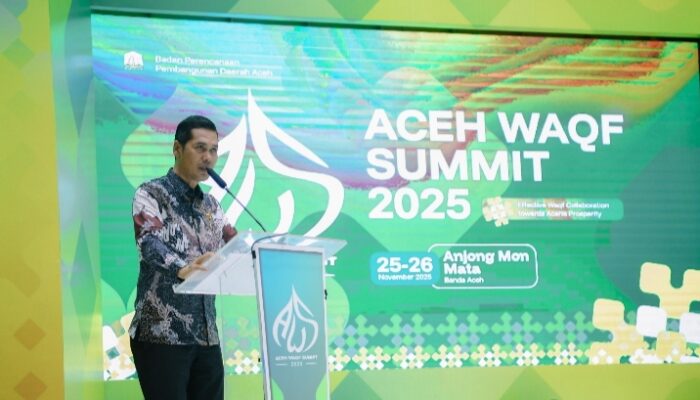 Sekda Aceh Buka Aceh Waqf Summit 2025