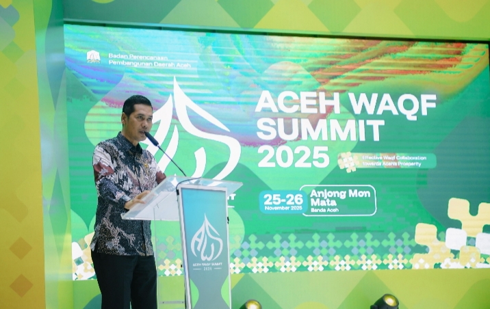 Sekda Aceh Buka Aceh Waqaf Summit 2025