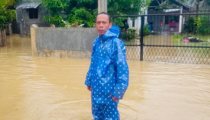 Dusun Haji Gampong Meunasah Masjid Tergenang Banjir, Ketinggian Air Capai 1 Meter