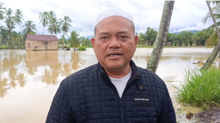 Banjir Rumbio Lumpuhkan Akses Tiga Kecamatan, Ribuan Hektare Lahan Pertanian Terendam