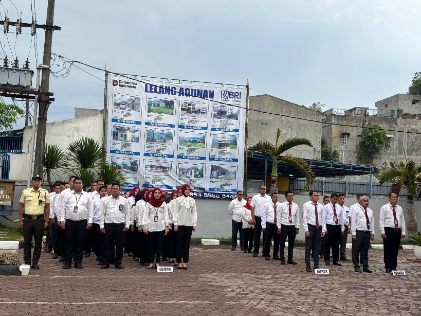 BRI BO Tanjungbalai Gelar Upacara Hari Pahlawan