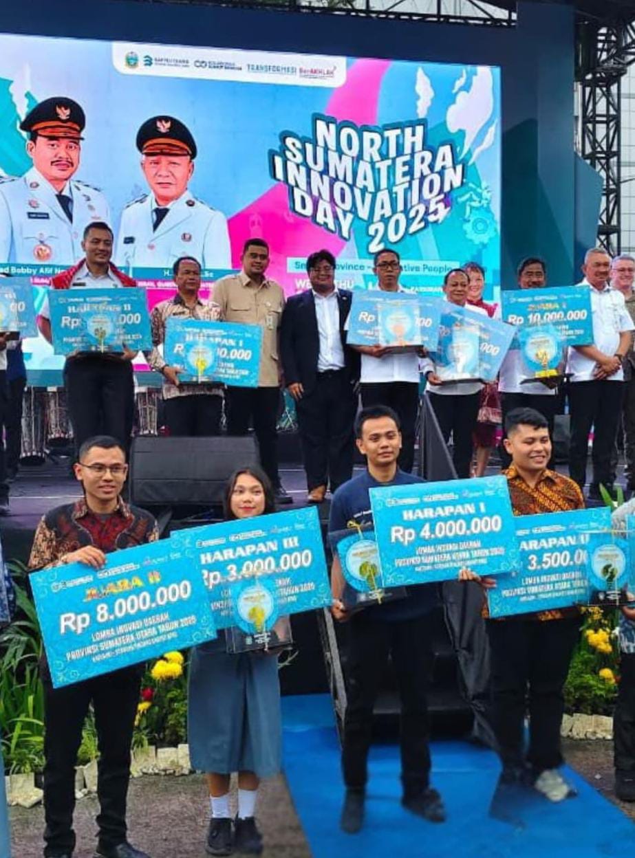 SMK Martabe Sipirok Raih Juara II Inovasi 2025 Ungguli Sederet Sekolah Favorit Medan