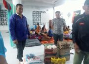 Kala Pj Geusyik T. Teungoh Cari Korban Banjir Dan Buka Dapur Umum