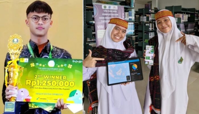 Tim Riset MAN IC Tapsel, Ukir Prestasi Tingkat Nasional Di Ajang Lomba Esai Geografi UI 2025