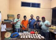 Polsek Bilah Hilir Ciduk Pengedar 1,2 Kg Ganja