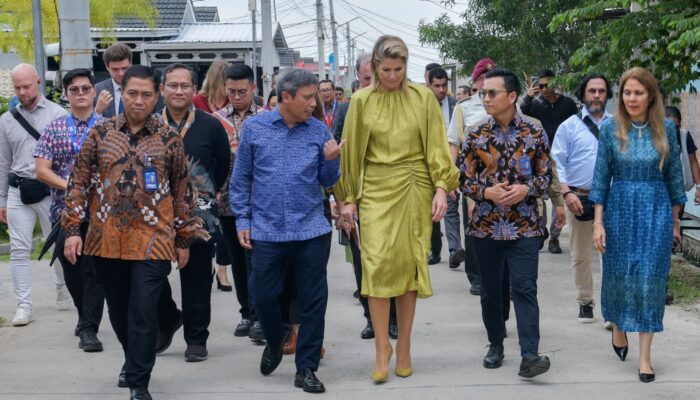 Queen Maxima Apresiasi Inovasi BTN Bayar Cicilan KPR Pakai Sampah
