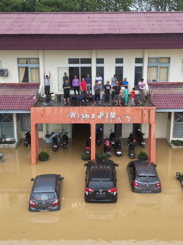 Dilanda Banjir, Pupuk Iskandar Muda Prioritaskan Keselamatan Dan Stabilitas Operasional