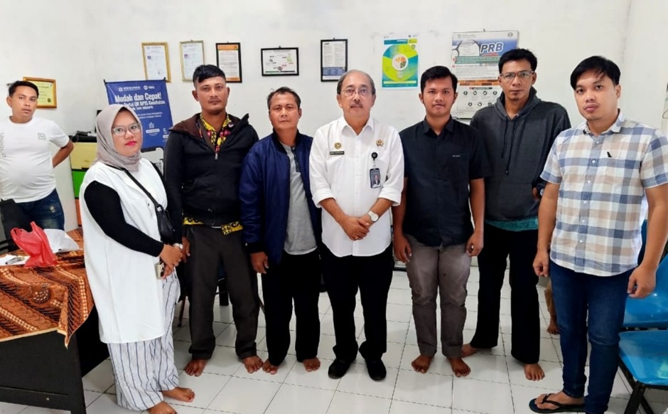 BPJS Ketenagakerjaan Padangsidimpuan Dampingi 4 Peserta Yang Alami Kecelakaan Kerja