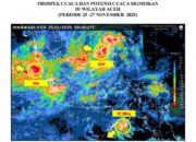 Kadis PUPR Aceh: Waspada Dampak Bibit Siklon Tropis 95B Di Wilayah Aceh