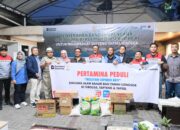 Satgas Nataru, Pertamina Patra Niaga Sumbagut Bantu Warga Terdampak Bencana