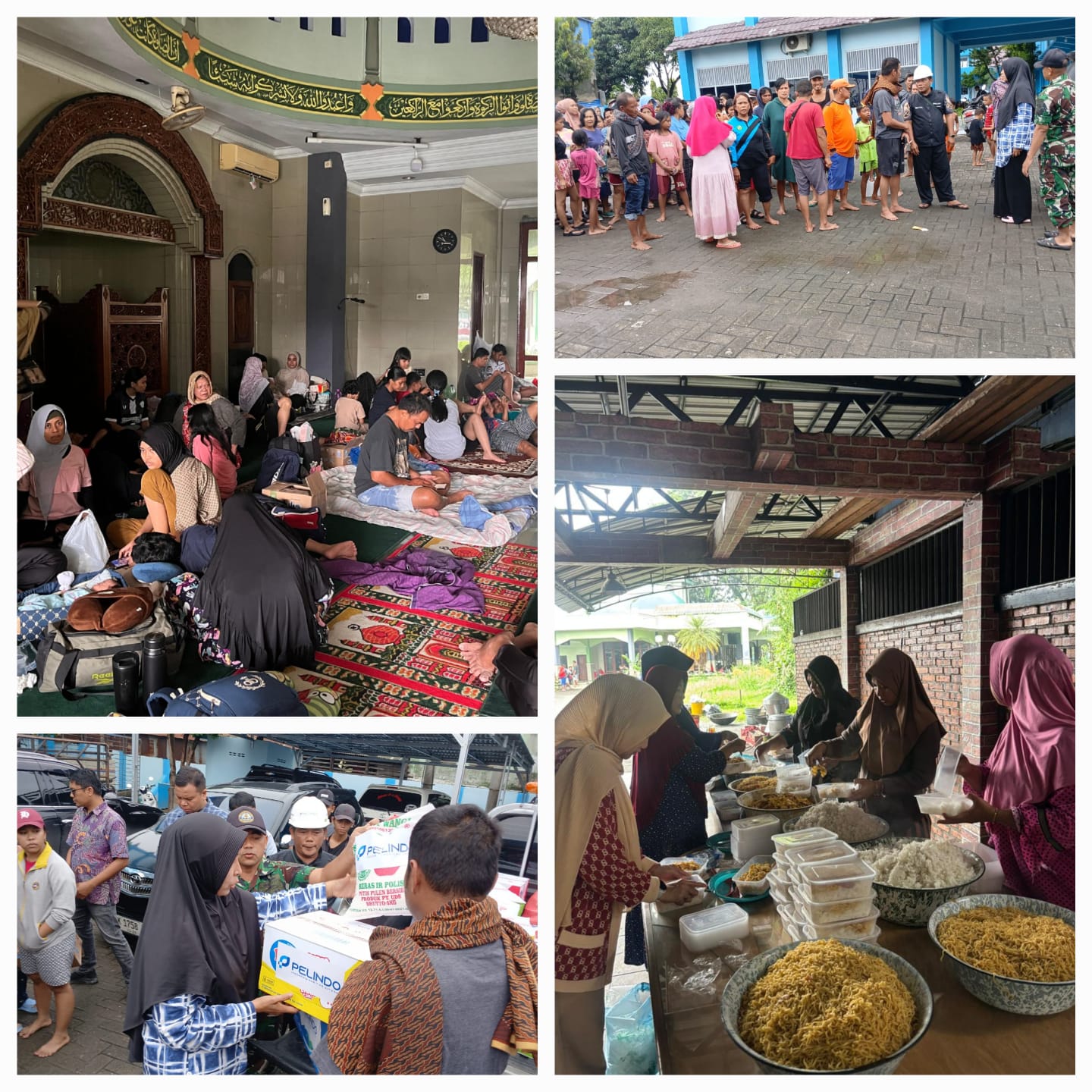 Pelindo Buka Posko Pengungsian Dan Dirikan Dapur Umum Untuk Korban Banjir