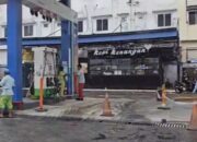 Pasokan BBM Di SPBU Kota Medan Kosong